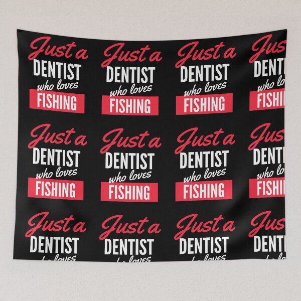 Item preview, Just A Dentist Who Loves Fishing - Gift For Men, Women, Fishing Lover designed and sold by ExploreTheStore.