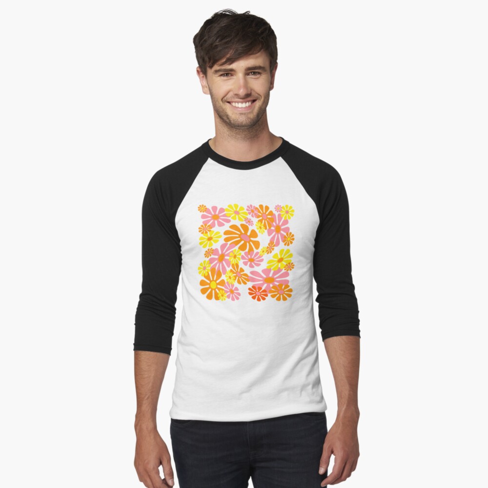 Item preview, Baseball ¾ Sleeve T-Shirt designed and sold by MellowCat.