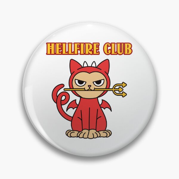 Item preview, Hellfire Cat Club - Stranger Things designed and sold by LaShantinPTY507.