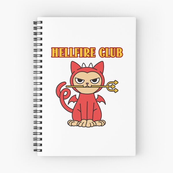 Item preview, Hellfire Cat Club - Stranger Things designed and sold by LaShantinPTY507.