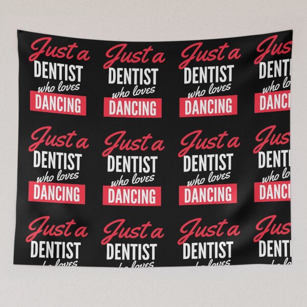 Item preview, Just A Dentist Who Loves Dancing - Gift For Men, Women, Dancing Lover designed and sold by ExploreTheStore.