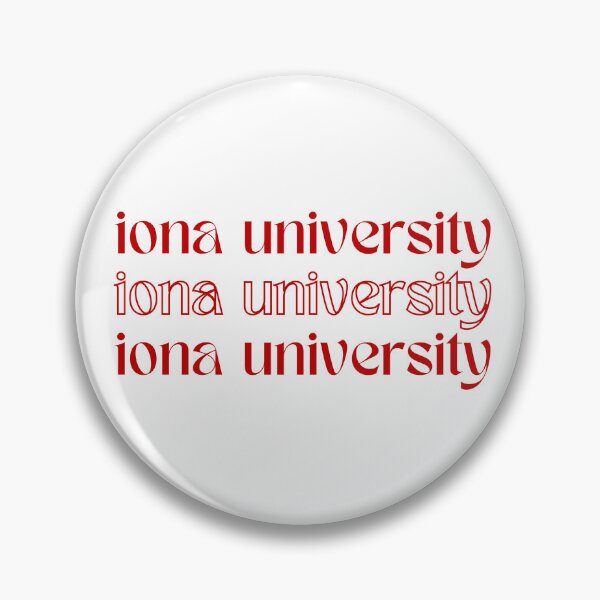 Item preview, Iona University Red designed and sold by ALLIETONZIART.