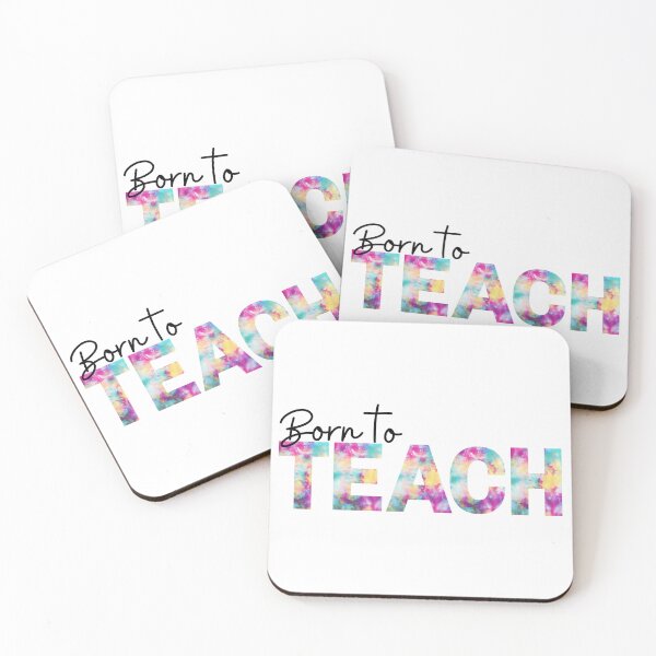 Item preview, Born to Teach, Multicolor designed and sold by abigailbaughan.