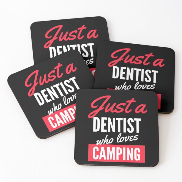 Item preview, Just A Dentist Who Loves Camping - Gift For Men, Women, Camping Lover designed and sold by ExploreTheStore.