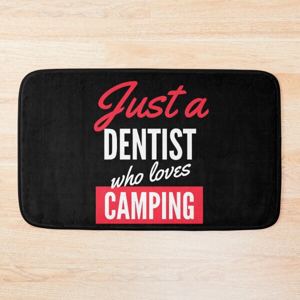 Item preview, Just A Dentist Who Loves Camping - Gift For Men, Women, Camping Lover designed and sold by ExploreTheStore.