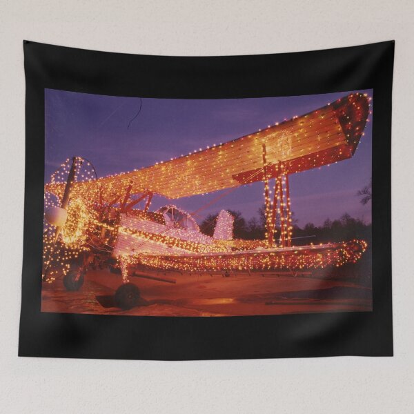 Item preview, Vintage Plane at Christmas designed and sold by BGPickers.
