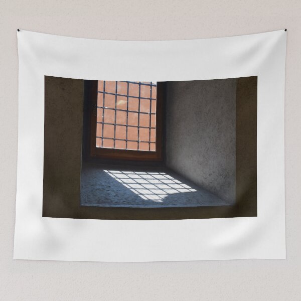 Item preview, Window with bars leaving a shadow designed and sold by oanaunciuleanu.