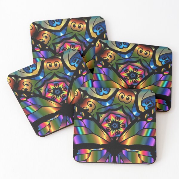 Item preview, Chromatic Butterflies Design  designed and sold by RAJAT KANTI CHAKRABARTY.