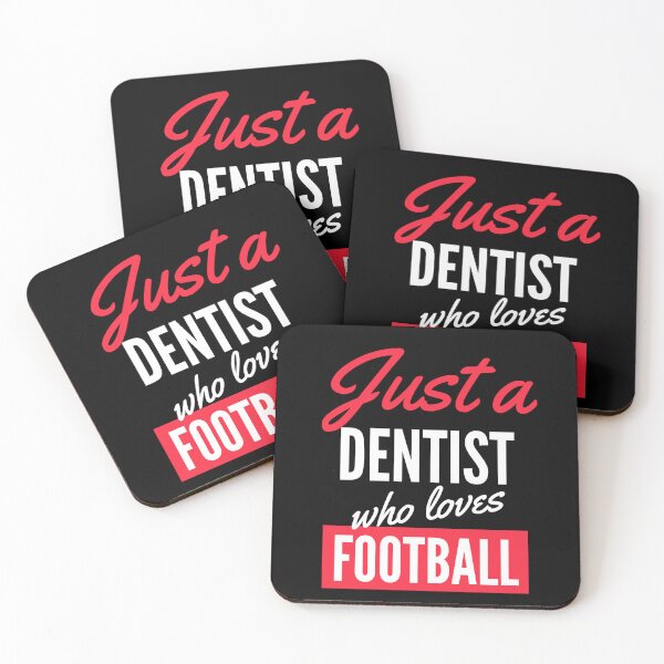 Item preview, Just A Dentist Who Loves Football - Gift For Men, Women, Football Lover designed and sold by ExploreTheStore.