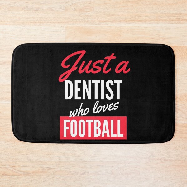 Item preview, Just A Dentist Who Loves Football - Gift For Men, Women, Football Lover designed and sold by ExploreTheStore.
