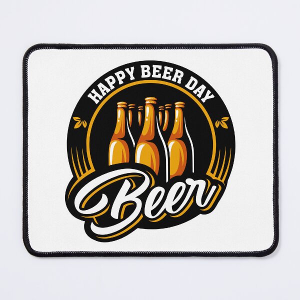 Artikelvorschau, Lustige Bierflasche pinback glücklicher Biertagesstiftknopf entworfen und verkauft von Amos1unique.