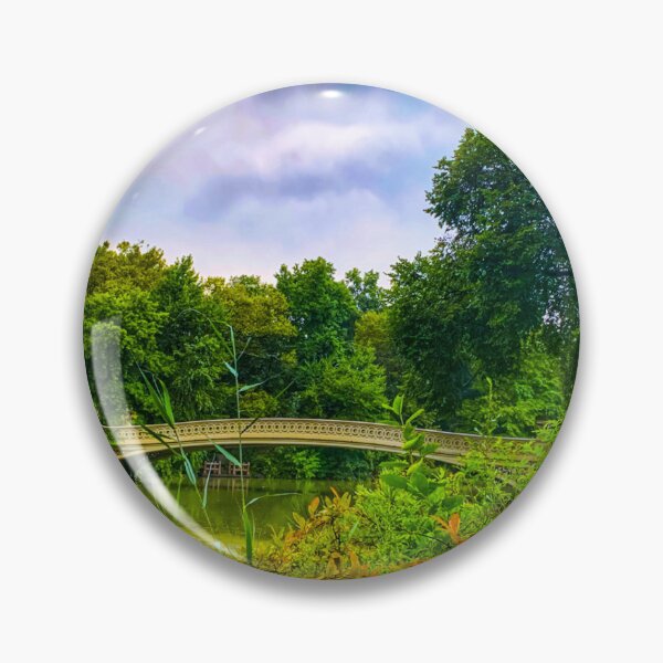 Item preview, Bow Bridge Nature Lake Trees Central Park Manhattan New York City  designed and sold by eleonoraingrid.