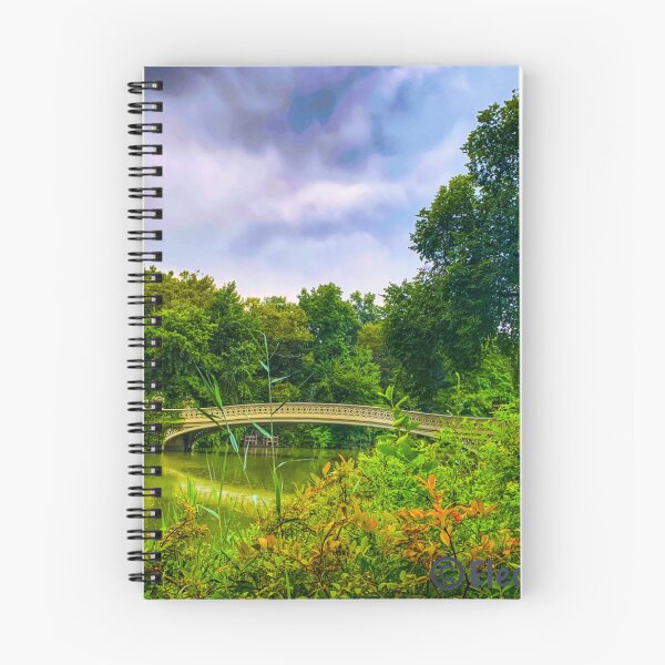 Item preview, Bow Bridge Nature Lake Trees Central Park Manhattan New York City  designed and sold by eleonoraingrid.