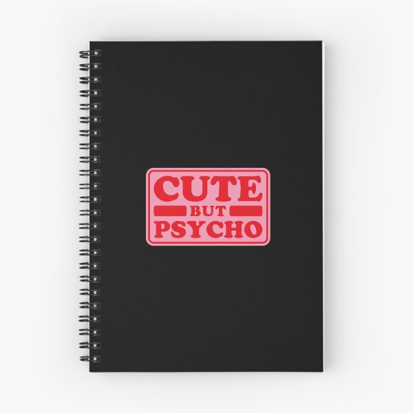 Item preview, CUTE BUT PSYCHO designed and sold by asymmetrickid.
