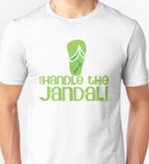 Just handle the jandal funny kiwi New Zealand saying Unisex T-Shirt