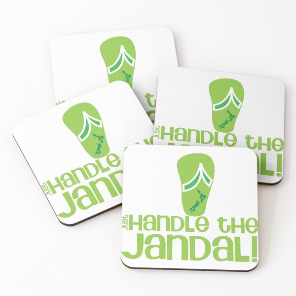 Item preview, Just handle the jandal funny kiwi New Zealand saying designed and sold by jazzydevil.