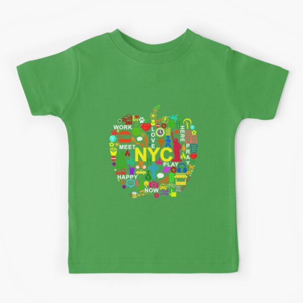  NYC Tshirt  New York City Tshirt Women Men Kids Big Apple T- Shirt : Clothing, Shoes & Jewelry