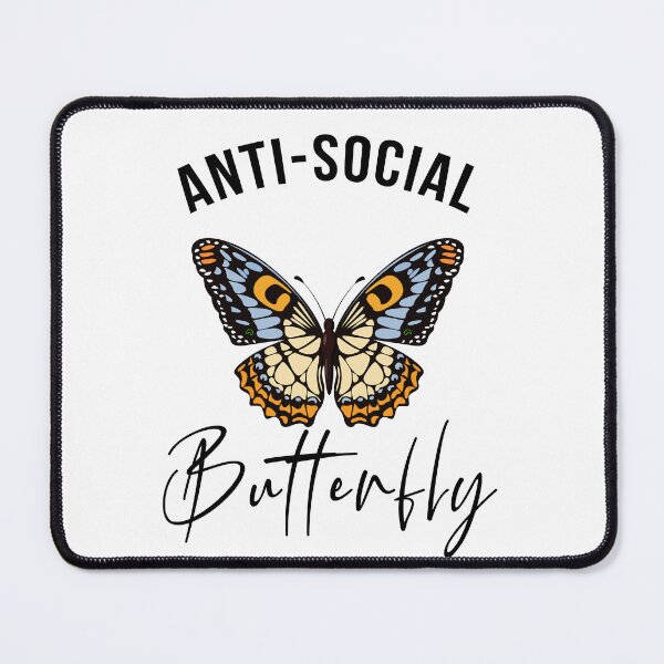 Item preview, Anti-social Butterfly designed and sold by FallInLoveCo.
