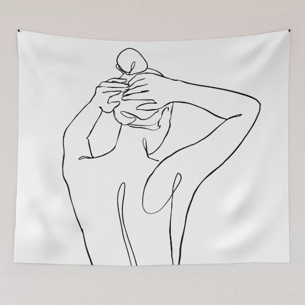 Item preview, Woman Line Art designed and sold by Tinteria.