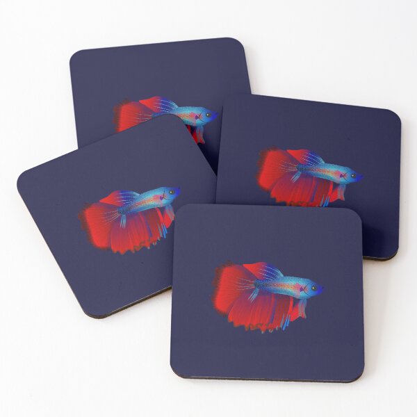 Item preview, Blue Betta Fish designed and sold by MadebyCRO.