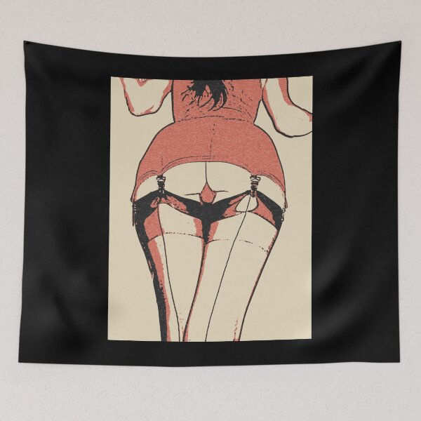 Item preview, Round and Red, sexy rear, booty view Classic  designed and sold by argyleclimese.