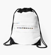 Donald Trump - I did not have urinary relations with that hooker Drawstring Bag