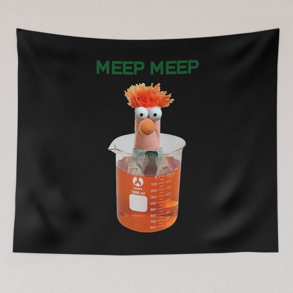 Item preview, Beaker Scientist Meep Meep designed and sold by tammoleniuse.