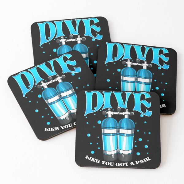 Item preview, Dive like you got a pair scuba diving divers pun designed and sold by MarkMille76.