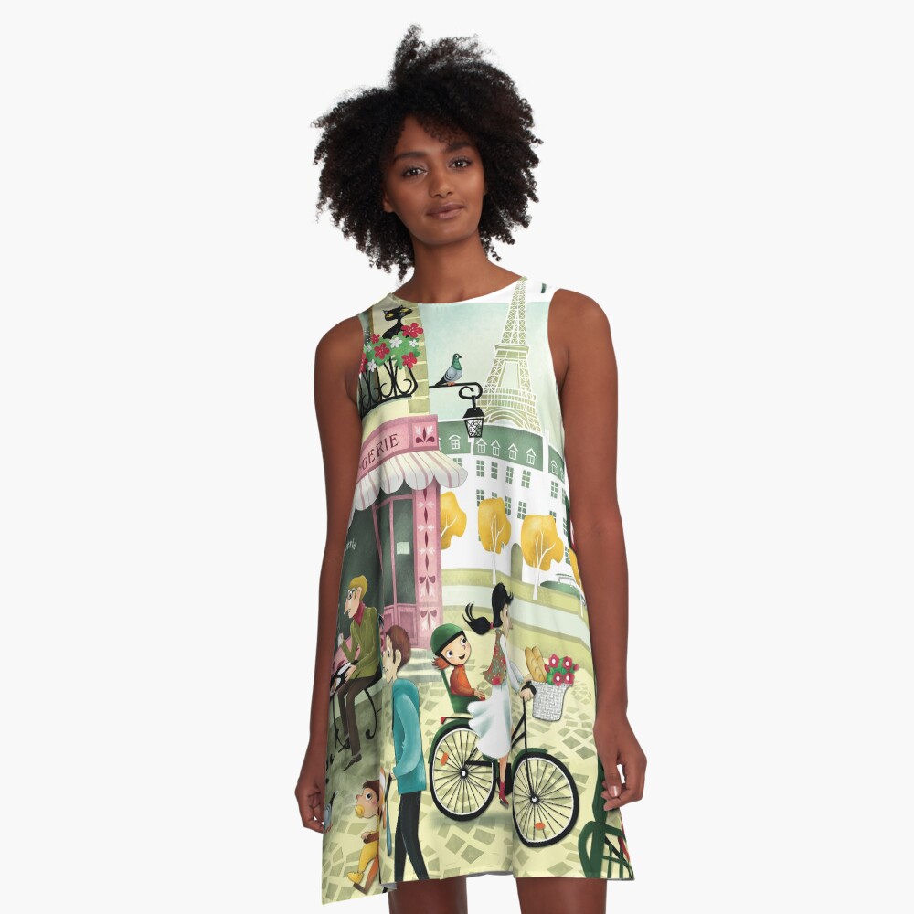 Item preview, A-Line Dress designed and sold by gaiamarfurt.