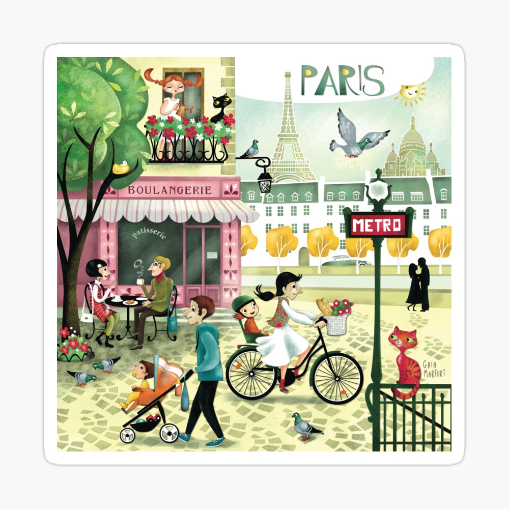 Paris Sticker