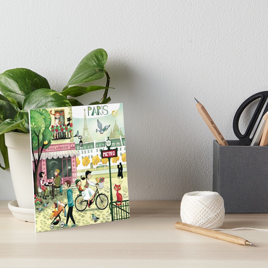Item preview, Art Board Print designed and sold by gaiamarfurt.