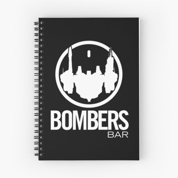 Item preview, Bomber_s Bar White Logo (Non-Distressed, Small)   designed and sold by FondueJr.