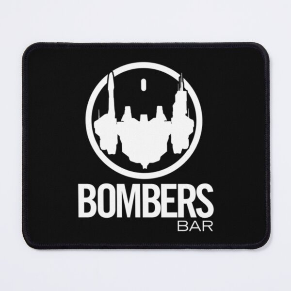 Item preview, Bomber_s Bar White Logo (Non-Distressed, Small) designed and sold by FondueJr.