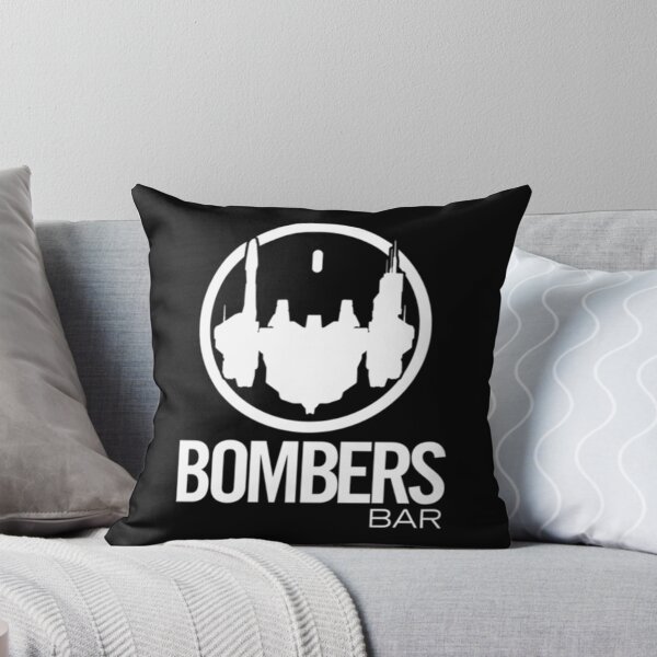 Item preview, Bomber_s Bar White Logo (Non-Distressed, Small)   designed and sold by FondueJr.