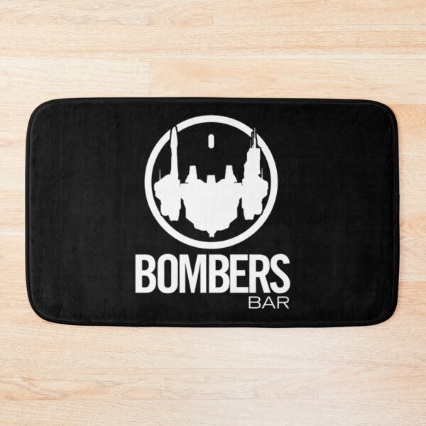 Item preview, Bomber_s Bar White Logo (Non-Distressed, Small)   designed and sold by FondueJr.