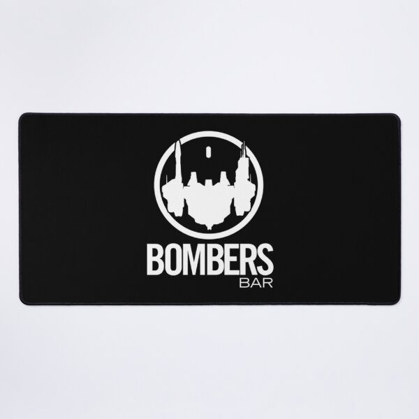 Item preview, Bomber_s Bar White Logo (Non-Distressed, Small)   designed and sold by FondueJr.