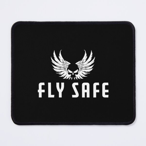 Item preview, Fly Safe White designed and sold by FondueJr.