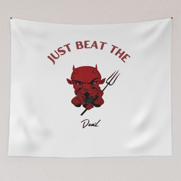 Item preview, just beat the devil out of it  designed and sold by CraZyFire.