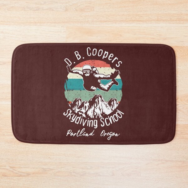 Item preview, D. B. Coopers Skydiving School Portland, Oregon Funny , Vintage Skydiving Funny Skydiver Retro Shirt designed and sold by Alacenakarts.