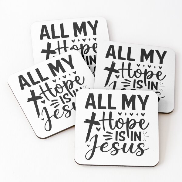 Item preview, All My Hope Is In Jesus designed and sold by FallInLoveCo.
