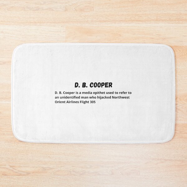 Item preview, D.B. Cooper  designed and sold by Alacenakarts.