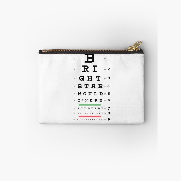 Item preview, Eye Chart | Bright Star designed and sold by Pemberley-Tees.