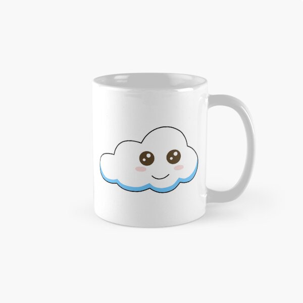 Item preview, Kawaii Cloud With Cute Smile designed and sold by CreativeCranium.
