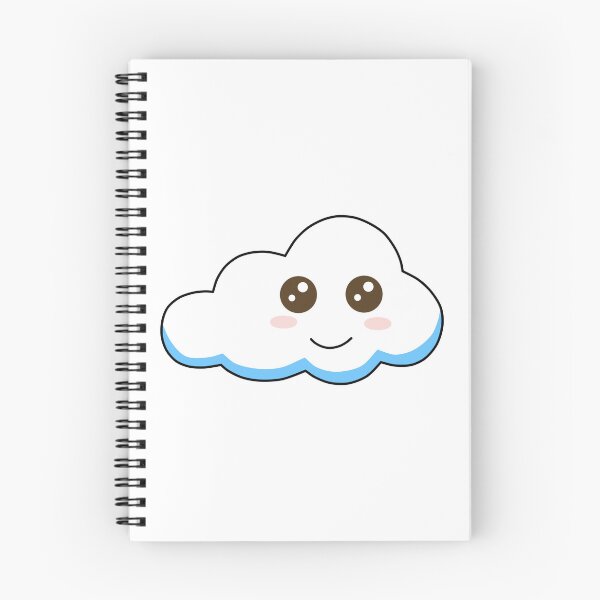 Item preview, Kawaii Cloud With Cute Smile designed and sold by CreativeCranium.
