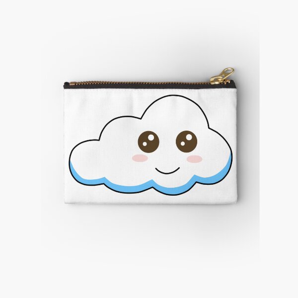 Item preview, Kawaii Cloud With Cute Smile designed and sold by CreativeCranium.