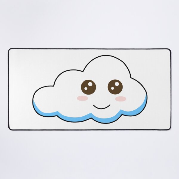 Item preview, Kawaii Cloud With Cute Smile designed and sold by CreativeCranium.