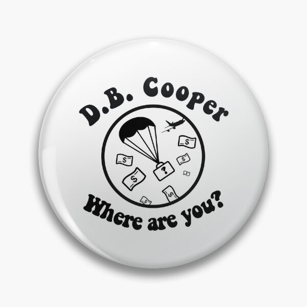 Artikelvorschau, DB Cooper, wo bist du? entworfen und verkauft von Alacenakarts.