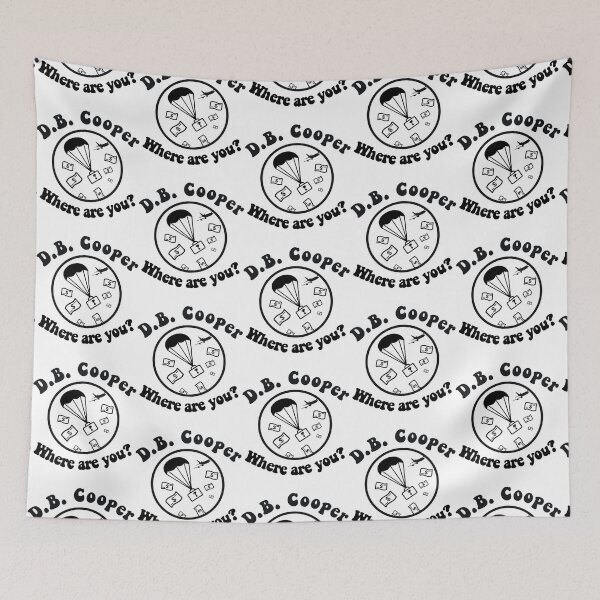 Item preview, D.B. Cooper, where are you designed and sold by Alacenakarts.