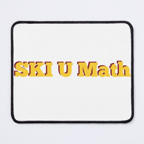 Item preview, Ski U Math--varsity designed and sold by holmesar2.