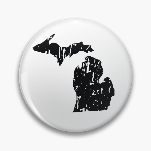 Item preview, Distressed Michigan state outline designed and sold by PepaAnaRB.